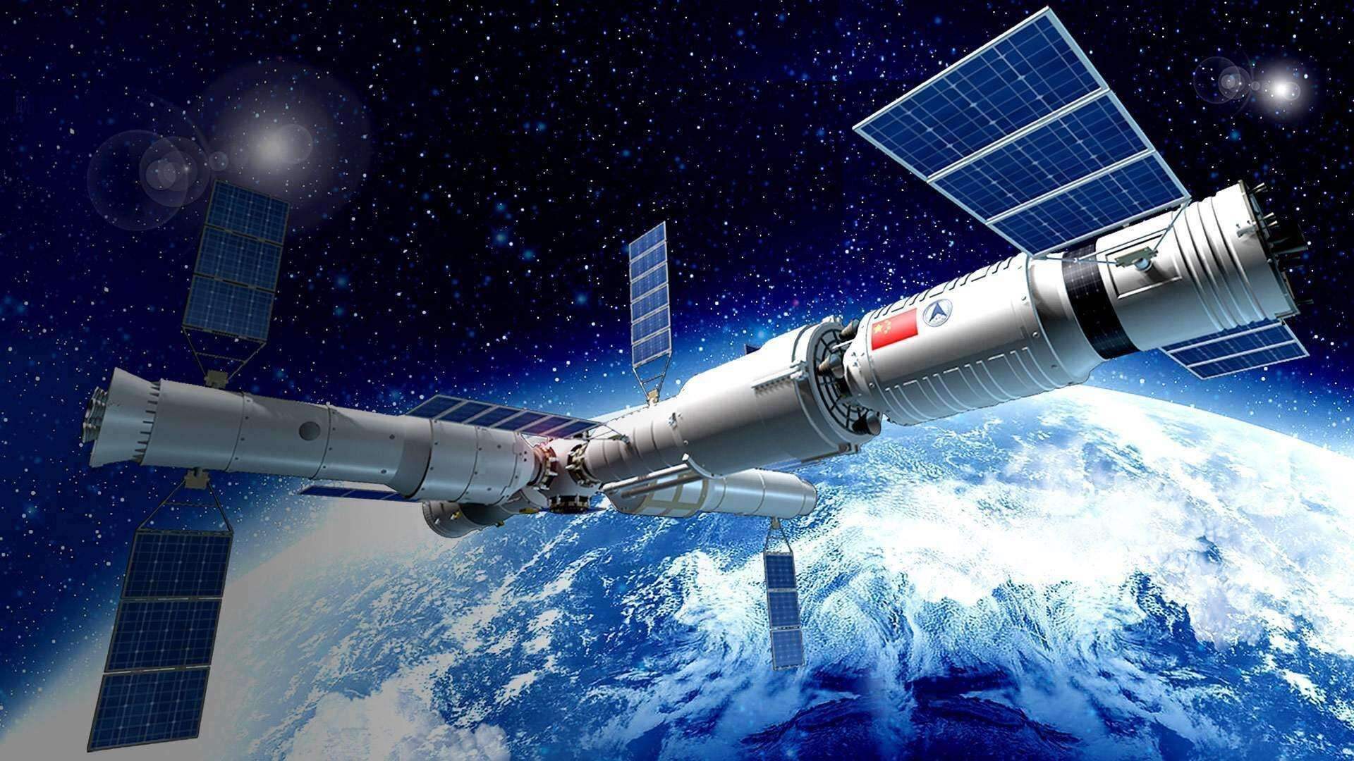 资料图：天宫二号空间实验室。